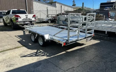 Tandem Axle Cage Trailer