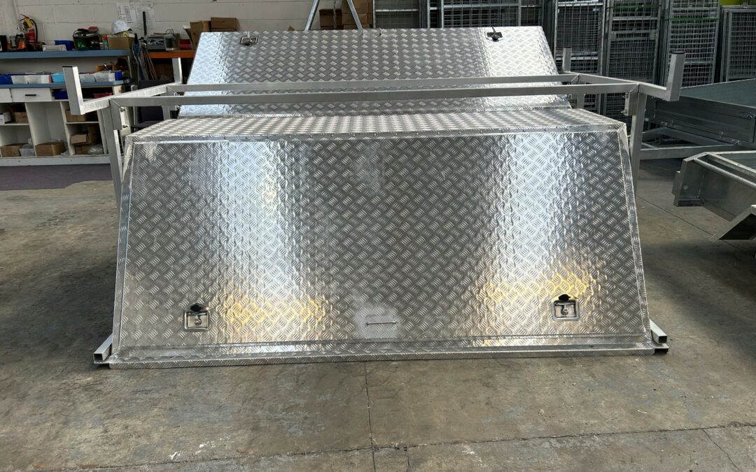 Aluminum Tradesman Top for Trailer