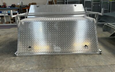 Aluminum Tradesman Top for Trailer